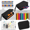 Big Capacity Storage Pouch Marker Pen Pencil Case Simple Stationery Bag Box Art Tool & Sketch Storage Boxes