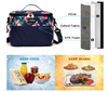 RPET Custom Design Soft Thermal Lunch Bag Insulated Portable Carry Aluminum Foil Leakproof Insulated Cooler Bag