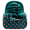 Cute Travel Makeup Bag Cute Polka Dots Toiletry Bag with Handle for Girls Cosmetic Organizer for Women Cosmetic Bag