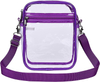 Hot Selling Clear Crossbody Messenger Shoulder Bag Clear Pvc Messenger Bag for Work & Business Travel