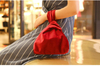 Customize Mini Japanese Style Wind Sleeve Hand-held Hand Vintage Velvet Handbag Wrist Knot Bags for Women