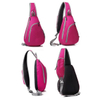 Women Chest Sling Shoulder Bags Crossbody Rope Triangle Rucksack for Multipurpose Daypacks
