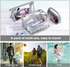 Ladies Luxury Waterproof Transparent Clear Makeup Beauty Zipper Pouch Organizer Cosmetic Bag PVC