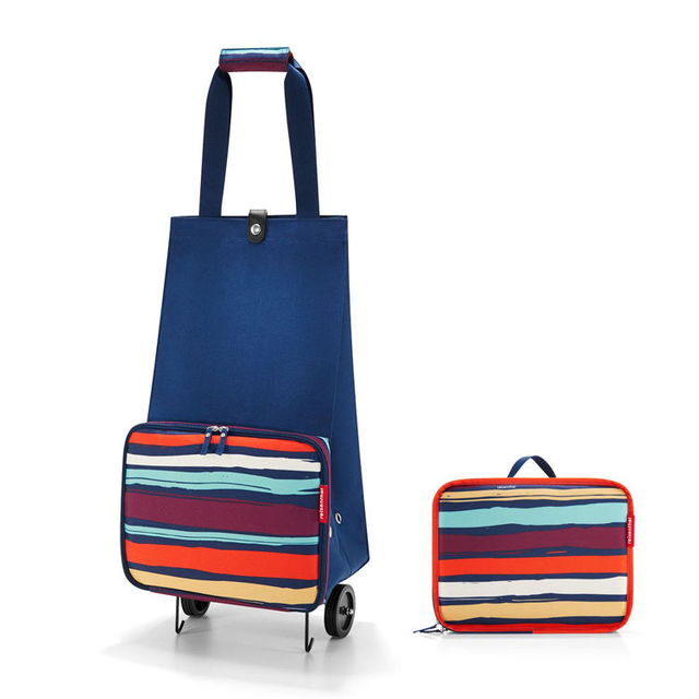 Foldable Trolley Shopping Bag with Wheels in Various Colours