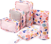Wholesale 6 Set Luggage Travel Packing Cubes Set for Suitcases Lightweight Suitcase Packing Cubes for Travel