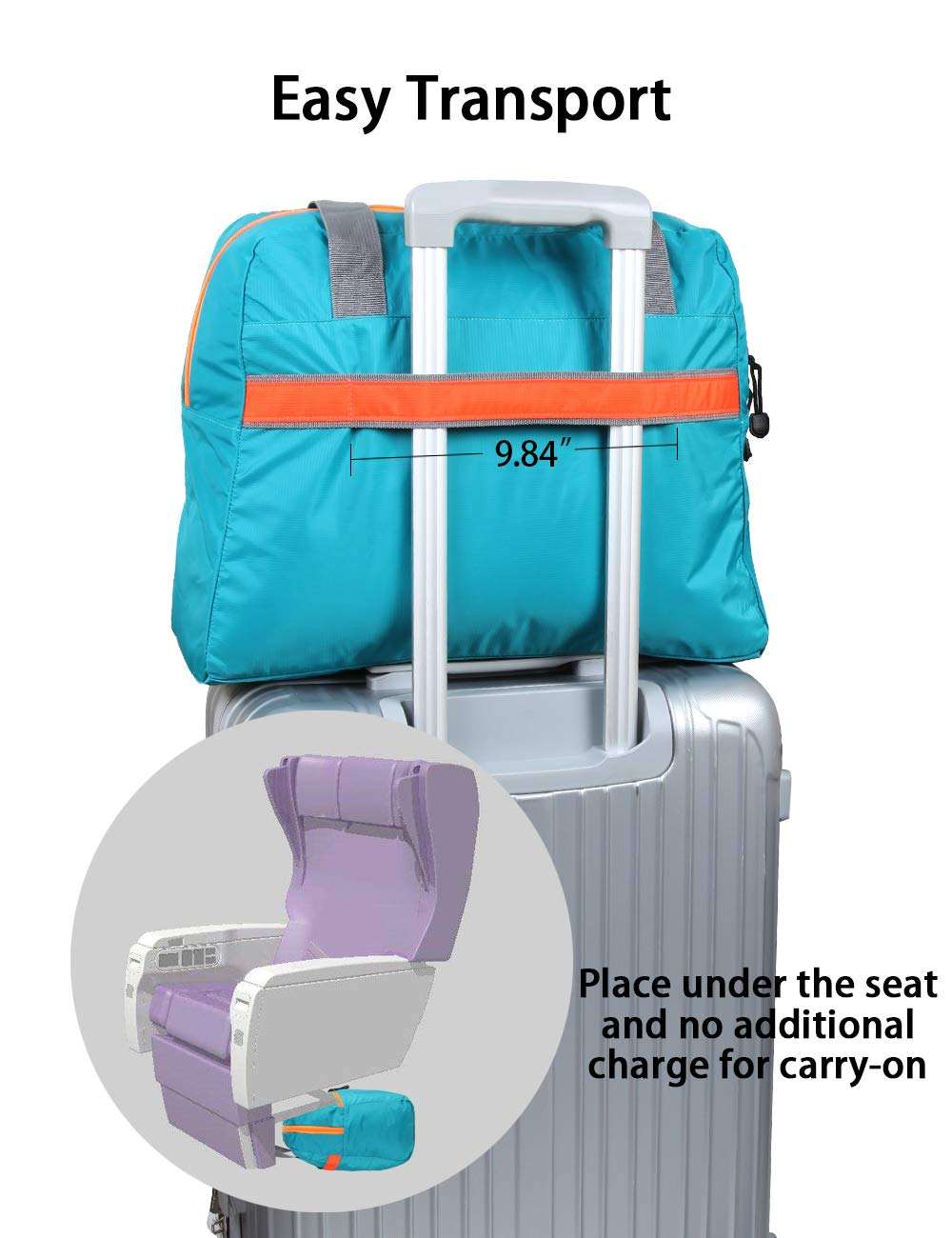 Women Men foldable travel sports gym shoulder bag large waterproof polyester handbags yoga training bag