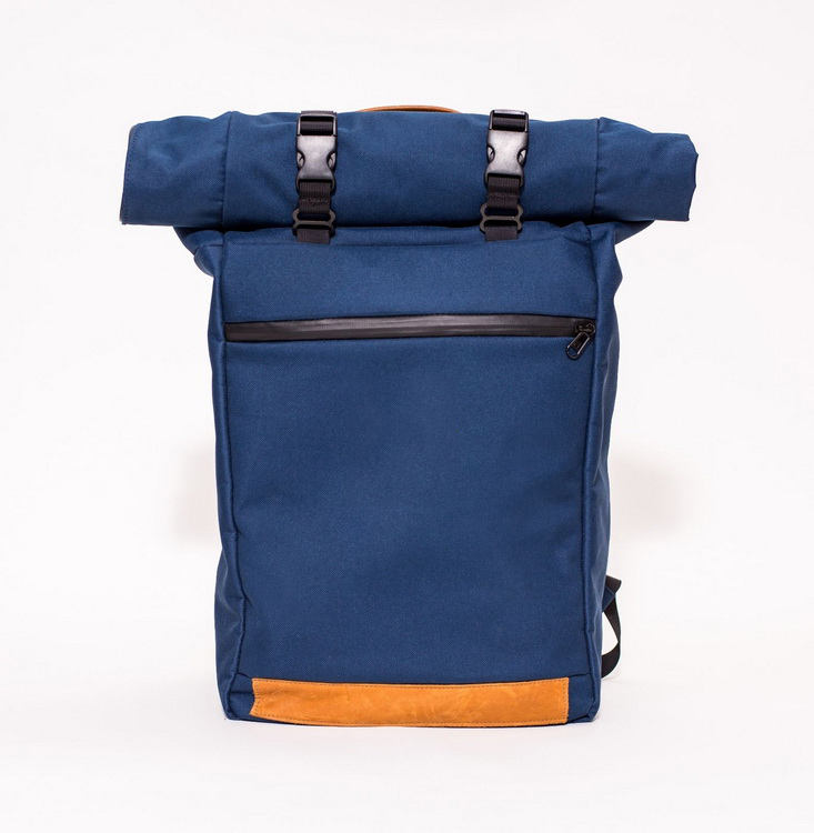 China supplier top roll backpack waterproof vintage roll-top laptop backpack rucksack