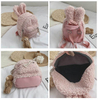 China Factory Children Kids Smart Shoulder Daypack Soft Lamb Wool Plush Small Cute Backpacks for Teenage Girls