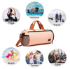 Fashionable Girls Sports Bags Yoga Dance Duffel Bag Pink Waterproof Custom Travel Women Weekeed Duffle Bag