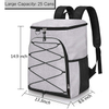 Large Capacity Leakproof Thermal Bag Picnic Hiking Fishing Travel Insulated Cooler Backpack