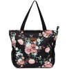 Fashion Flower Printing Waterproof Polyester Women Shopping Hand Bag Large Capacity Lady Tote Bag