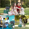 All in one airline approved multifunctional portable backpack pets food container bag pet travel bag for dog cat weekend