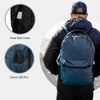 Custom Lightweight Leisure Travel Small Black Backpack for Men Women Lightweight Classic Durable Backpack