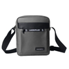 New design mens PU leather sling bag waterproof chest sling crossbody bag shoulder