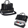 Custom Logo Travel Duffel Bag with Shoe Compartment Waterproof Weekender Bag for Men And Women
