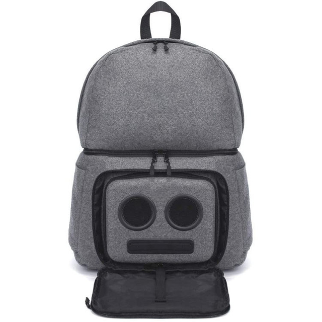 2020 New Fashion Thermal Built-in Speaker Cooler Bag,Insulated Radio Cooler Backpack