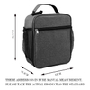 Custom Wine Beer Can Holder Picnic Travel School Kids Polyester RPET Soft Cooler Tote Insulated Lunch Bag