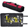 Wholesale 900D Polyester 35 pockets Tote Roll up Tool BagMmultifunctional Repair Tool Roll Pouch