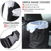 Vehicle Backseat Small Trash Bag With Leak-proof Lining Collapsible Car Storage Cooler Bag For Beer Cola Can