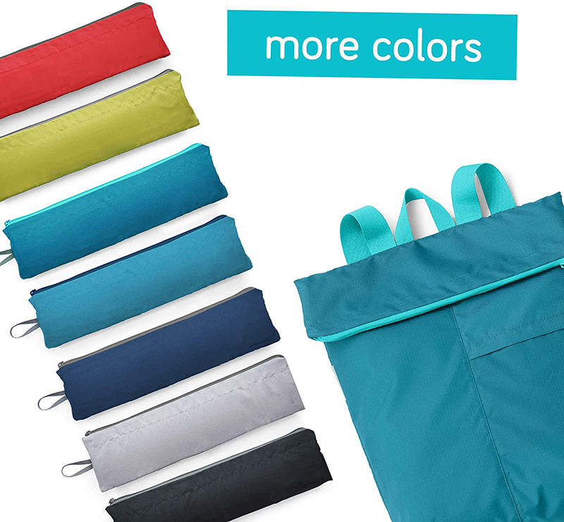 Cheap Promotional Unisex Folding Packable Daypack Bag, Custom Ultralight Water Resistant Foldable Travel Backpack
