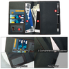 Custom Hot Selling RFID Blocking Business Card Leather Man Large Travel Passport Wallet Cover Card Holder
