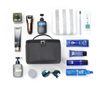 Designer Custom Polyester Travel Makeup Organizer Cases Bulk Wholesale Private Label Cosmetic Bag for Men