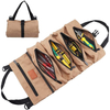 Professional Portable Canvas Roll Up Tool Bag, Outdoor Hanging Best Gift Tool Organizer Storage Rolling Tool Bag