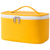 Zipper Waterproof PU Leather Travel Beauty Make Up Organizer Bag Portable Cosmetic Bag
