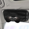 Leather Car Sun Visor Clip Auto Interior Credit Cards Glasses Storage Holder Truck Car Sun Visor Organizer