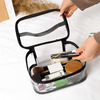 Wholesale Zipper Transparent Makeup Organizers Travel Bag Promotional PVC Clear Cosmetic Storage Bag New Design