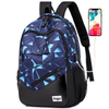 Waterproof Modern Laptop Backpack for Men Boy Teens Antitheft School College Backpack Travel Bookbag with Usb Charging Port