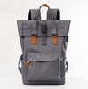 Outdoor Large Capacity Men Slim Daypack Smart Roll Top Back Pack School Bag Tote Laptop Travel Backpack