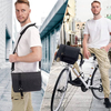 Detachable Man Bike Handlebar Bag Outdoor Front Bicycle Bag Sling Bag Bicycle With Quick Release Bracket And Shoulder Strap