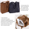 Hot Selling Fashion Durable Corduroy Bags For Women Fashion Makeup Packaging Corduroy Tote Bag With Logo For Girl