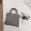 High Quality Eco Friendly Custom Corduroy Custom Dust Small Mini Tote Pouch Bag For Private Label Corduroy Cosmetic Bag