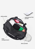 Fashion Waterproof Sports Gym Travel Duffle Bag with Shoe Compartment Nylon Mens Dlffel Bags with PVC Pocket