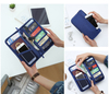 New design card holder women men card document organizer travel wallet passport organizer for business