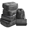 Private Label Travel Compressed Storage Organizer with Shoe Bag Portable High Quality Large Packing Cubes