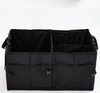 Wholesale Car Trunk Organizer Black Car Storage Bag Collapsible Multi Compartment Car Organizer