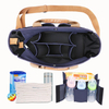 Durable travel unisex newborn care baby storage diaper stroller organizer hanging baby bag