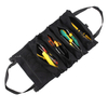 Large Capacity Canvas Tool Bag Car Suspension Tool Storage Bag Heavy Duty 5 Pouches Electrician Repair Bags