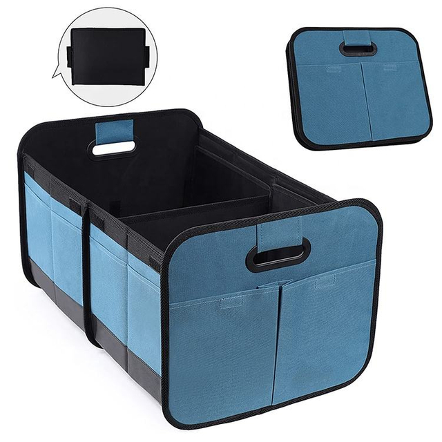 Multi-function Foldable Drive Auto Car Storage Boot Box Trunk Organizer Portable Picnic Car Trunk Organizer Bag