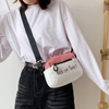 Mini Canvas Shoulder Bag for Women Anti Theft Small Adjustable Shoulder Bag