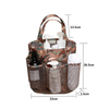 Portable Makeup Cosmetic Toiletry Bag Organizer Bag for Women Pockets Shaving Kit Bag