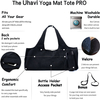 Fits All Your Yoga Accessories Extra Large Carrier Tote Duffel Fitness Yoga Mat Bag