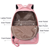 Lightweight Student Bookbags Backpack Pink Color School Travel Work Bookbag for Girls