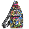 waterproof shoulder bag lightweight small sling backpack unisex chest crossbody daypack for kids boys and girls