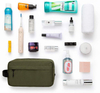 Green Oxford Large Capacity Travel Cosmetic Bag High Quality Toiletry Bags Dopp Kit Custom Logo
