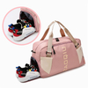 Custom Shoulder Weekender Travel Bag for Women Waterproof And Lightweight Sports Gym Duffel Bag with Wet Pocket And Shoe Pouch