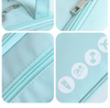 Wholesale Multifunctional Cosmetics Bag Women Makeup Waterproof 3 Layers Wet Dry Toiletry Bag for Travel Custom Logo